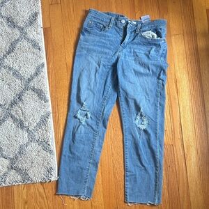 Signature by Levi Strauss Blue Straight Leg Jeans